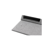 Alfombrilla de ratón multifuncional con soporte y cargador de móvil segunda vista