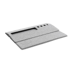 Alfombrilla de ratón multifuncional con soporte y cargador de móvil sexta vista