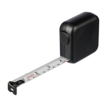 Cinta métrica de centímetros y pulgadas con pulsador de bloqueo 5M segunda vista