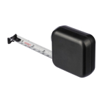 Cinta métrica de centímetros y pulgadas con pulsador de bloqueo 5M cuarta vista