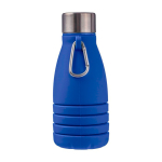 Botella de silicona plegable con tapa de acero y mosquetón 550ml primera vista