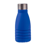 Botella de silicona plegable con tapa de acero y mosquetón 550ml cuarta vista