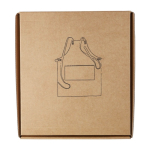 Delantal de poliéster y algodón con 2 bolsillos delanteros tercera vista