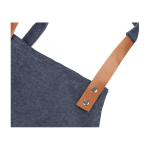 Delantal de poliéster y algodón con 2 bolsillos delanteros quinta vista