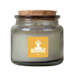 Vela para personalizar con olor a musk y tapa de corcho color gris quinta vista