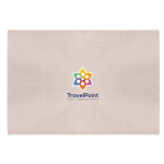 Paño rectangular para cocina de algodón reciclado 140 g/m2 color natural cuarta vista