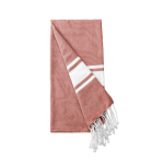 Pareo de algodón reciclado y poliéster en varios colores 150 g/m2 color naranja primera vista