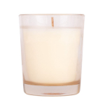 Vela de parafina aromatizada en tarro de cristal translucido color natural primera vista