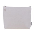 Neceser de algodón reciclado con forro de aluminio isotérmico color natural primera vista