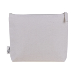 Neceser de algodón reciclado con forro de aluminio isotérmico color natural segunda vista