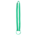 Lanyard posavasos con correa de silicona ideal parea festivales color verde