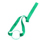 Lanyard posavasos con correa de silicona ideal parea festivales color verde vista 2