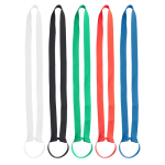 Lanyard posavasos con correa de silicona ideal parea festivales vista con varios colores