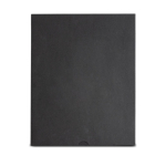 Cuaderno de cuero sintético y bolígrafo metálico A5 hojas lisas vista en caja