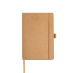 Libreta con tapa de papel resistente al agua A5 hojas lisas color natural