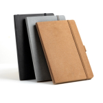 Libreta con tapa de papel resistente al agua A5 hojas lisas vista 2