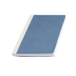 Bloc con tapa de cartón de fibras naturales A5 papel 80 g/m2 color azul marino vista 1