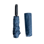 Paraguas plegable con mango estilo mosquetón de 8 paneles Ø100 color azul marino vista 2