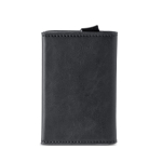 Monedero y tarjetero con protección RFID y acceso con un solo click color negro vista 11