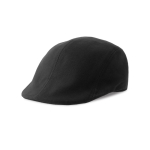 Boina estilo informal en algodón cepillado y tacto suave 280 g/m2 color negro vista 11