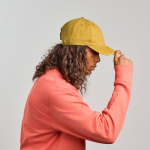 Gorra desestructurada tipo vintage de algodón reciclado 260 g/m2