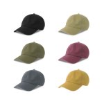 Gorra desestructurada tipo vintage de algodón reciclado 260 g/m2 vista detalle 7