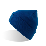 Gorro de poliéster reciclado de doble capa y parche personalizado