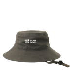 Sombrero panamá de nylon reciclado resistente al agua 120 g/m² vista de impresión