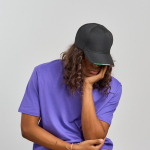 Gorra de béisbol de poliéster reciclado con visera italiana 220 g/m2 vista 4