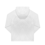 Cortavientos plegable de poliéster reciclado repelente al agua B&C color blanco vista detalle 2