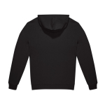 Sudadera sostenible unisex con capucha y corte relajado 280 g/m2 B&C color negro vista detalle 2
