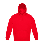 Sudadera unisex de algodón con hombros relaxed 280 g/m2 B&C color rojo