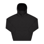 Sudadera unisex ecológica oversized con capucha 350 g/m2 B&C color negro vista 11