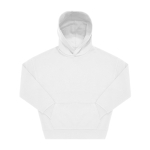 Sudadera unisex ecológica oversized con capucha 350 g/m2 B&C color blanco