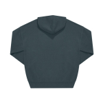 Sudadera unisex ecológica oversized con capucha 350 g/m2 B&C color verde oscuro vista detalle 2