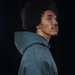 Sudadera unisex ecológica oversized con capucha 350 g/m2 B&C vista 2