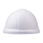 Antiestrés hecho de PU en forma de casco de constructor segunda vista