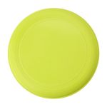 Frisbee personalizado con logo serigrafiado para eventos Santa Mónica color verde claro primera vista