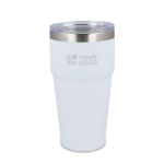 Vaso térmico con interior de cerámica y tapa transparente 500ml vista principal