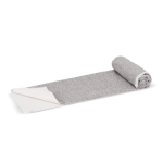 Toalla de RPET con tecnología de secado rápido 200g/m² 70 x140cm color blanco/gris