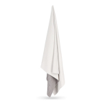 Toalla de RPET con tecnología de secado rápido 200g/m² 70 x140cm color blanco/gris sexta vista