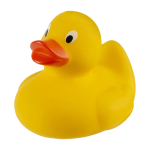 Clásico pato de goma amarillo para el baño personalizable color amarillo primera vista