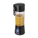 Batidora eléctrica portátil con conector USB-C y 6 cuchillas color negro undécima vista