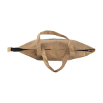 Bolsa nevera de papel laminado con interior de aluminio color marrón sexta vista