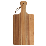 Tabla de servir de madera de acacia ideal para aperitivos color madera