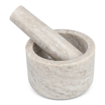 Mortero de resistente mármol travertino de la marca Segaform color beige segunda vista