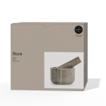 Mortero de resistente mármol travertino de la marca Segaform color beige sexta vista