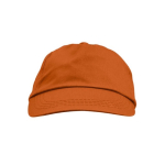 Clásica gorra de algodón de 5 paneles con cierre de plástico primera vista