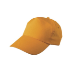 Clásica gorra de algodón de 5 paneles con cierre de plástico tercera vista