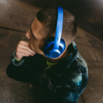 Auriculares inalámbricos con rueda de volumen Fresh 'n Rebel color azul octava vista